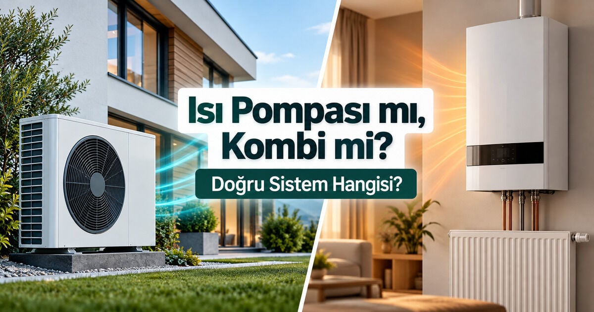 Isı Pompası mı Kombi mi? Hangisi Daha Ekonomik?