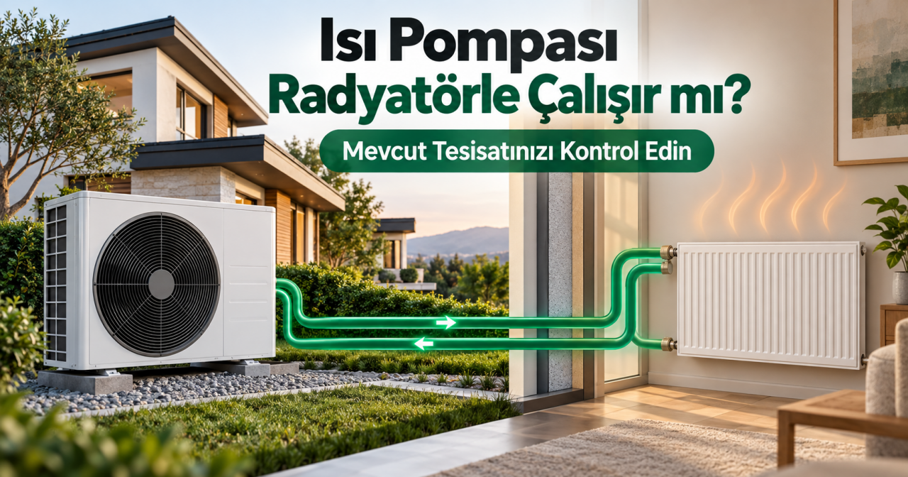 Isı Pompası Radyatörle Çalışır mı? Mevcut Tesisat Rehberi