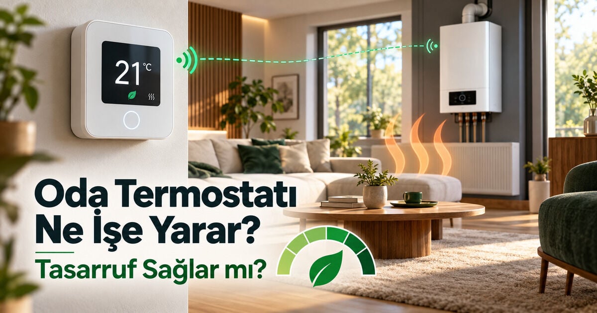 Oda Termostatı Ne İşe Yarar, Tasarruf Sağlar mı?