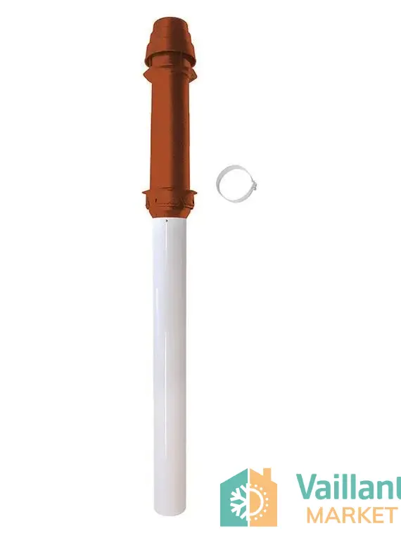 Vaillant Kombi Dikey Hava Akım Boru Seti (Ø60/100 mm)