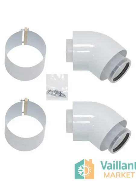 Vaillant Dirsek 45° (Ø60/100 mm)