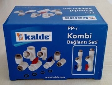 Kalde Kombi Montaj Seti Dirsekli 8'li