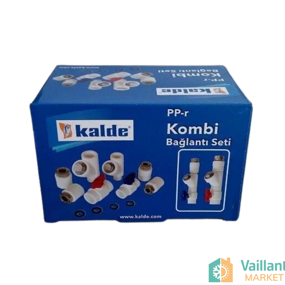 Kalde Kombi Montaj Seti Dirsekli 8\'li