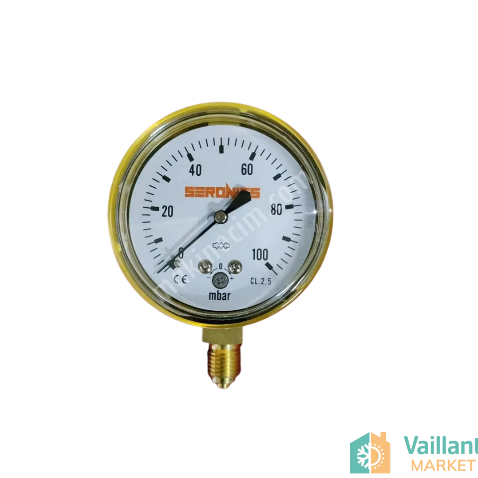 Seronics 100 Mbar Gaz Manometresi