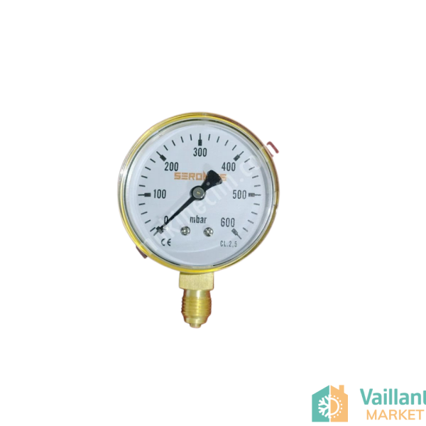 Seronics 600 Mbar Gaz Manometresi