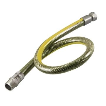 Doğalgaz Flexi 75 cm Ocak Bağlantı Hortumu 1/2x1/2