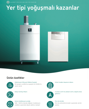 VAİLLANT ecoCRAFT VKK 2806 (280 kW) exclusive Yoğuşmalı Yer Tipi Kazan