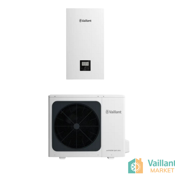 Vaillant aroTHERM split intro 8 kW Isı Pompası - Takviye Elektrikli Isıtıcılı (3kW)