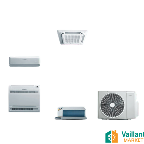 Vaillant climaVAIR 42.000 BTU Multi Split Dış Ünite - VAM1-120A5N0)